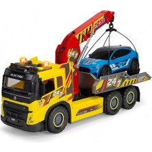 Valor 203749039 Giant Tow Truckvolvo Fmx Freewheel Light Sound Manual Crane And