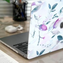 MacBook Pro 13 Kılıf A1706 A1708 A1989 A2159 A2251 A2289 A2338 M1 M2 Uyumlu Baskılı Sert Kılıf Ince Hafif Tpu Koruyucu Sert Kapak Beyaz