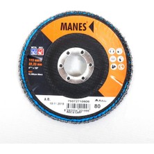 Manes Flap Disk Zımpara A.O.115X22 P80 (2 ADET)