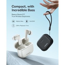 Bowie E17 True Kablosuz Bluetooth Kulaklık, Siyah