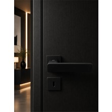 Kalyon Safir Black Kapı Kolu (Wc) (1 TAKIM)