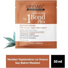 No.1 Plex Yıpranma Karşıtı Duş Öncesi Saç Bakım Maskesi 50 Ml- Vegan