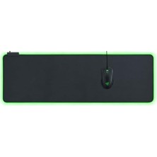 Razer Goliathus Extended Chroma - Rgb Aydınlatmalı Ekstra Büyük Yumuşak Xxl Oyun Faresi Altlığı (Kablo Tutucu, Kumaş Yüzey, Kapitone Kenar, Tüm Fareler Için Optimize Edilmiş) Siyah