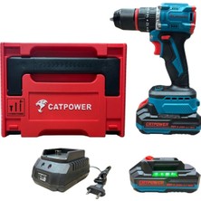 Catpower Kömürsüz Darbeli Akü.vid.13 mm 20V Li-Ion (1 ADET)