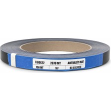 Nuga Kenar Bandı Pvc 0,8mm 22MM Antrasit Mat (150 METRE)