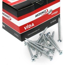 Akdeniz Sunta Vidası 5.0 x 40 200 ADET (1 PAKET)