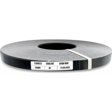 Nuga Kenar Bandı Pvc 0,8mm 22MM Siyah Mat (150 Metre)