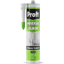 Proft Unıversal Silikon 300 gr Antrasit Gri PR150 (2 ADET)