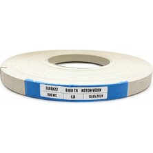 Nuga Kenar Bandı Pvc 0,8mm 22MM Textıl Koton Vızon (150 Metre)