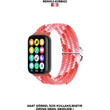 Conocer Xiaomi Redmi Watch 4-5-6 / Mi Band 8 Pro 9 Pro 10 Pro Uyumlu Hasır Dokuma Kordon Kayış