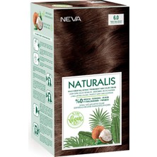 Renas Store Naturalis Saç Boyası 6.0 Yoğun Koyu Kumral % Vegan