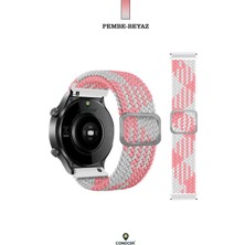 Conocer Xiaomi Watch S1 / S1 Pro / S1 Active Uyumlu Dokuma Hasır Tasarım Mikrofiber Kordon