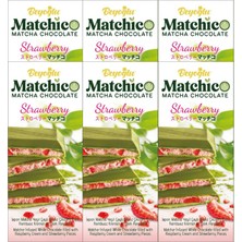 Beyoğlu Çikolata Matchıco Matcha Chocolate Strawberry 95GR X6