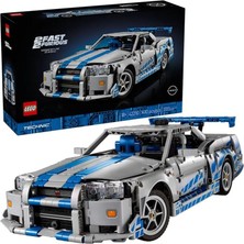 Valor 42210 LEGO Technic 2 Fast 2 Furious Nissan Skyline Gt-R 1410 Parça +9 Yaş