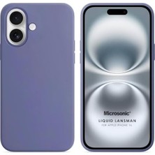 Apple iPhone 17 Için Kılıf Liquid Lansman Silikon Lavanta Grisi [iphone 17 ile Uyumlu Kılıf - Lavanta Grisi]