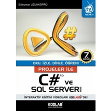 Projeler Ile C# 5.0 ve Sql Server 2012 Süleyman Uzunköprü