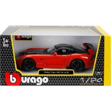 Valor 22114 Burago 1:24 Dodge Viper Srt 10 Acr Model Araba