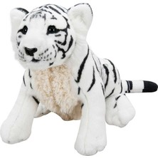 Valor 1415 Peluş Yru Beyaz Kaplan 45 cm