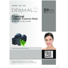 Dermal Arındırıcı ve Pürüzsüzleştirici Kömür Özlü Kolajen Maske 23GR