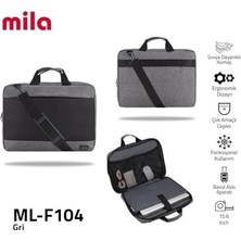ML-F100 13,14,15.6 Mila Laptop Çantası,,mac Air Uyumlu