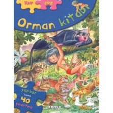 Elivora Orman Kitabı Yap-Boz Çıkartmalı Masallar 3