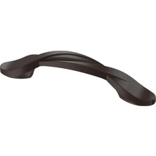 Dark Bronz Kavisli Çekmece Tutacağı, Mutfak Dolapları ve Şifonyer Çekmeceleri Için Dolap Kulp