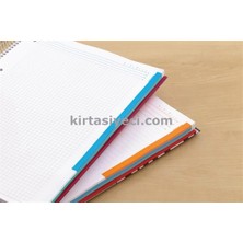 Meteksan Lotus Tel Spiralli A4 Defter Çizgili 120 Yaprak