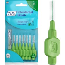 Tepe 0.8 mm - Yeşil Diş Arayüz Fırçası (1x 6 Adet)