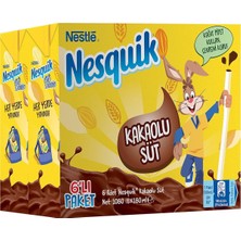 Nesquik Kakaolu Süt 6'li Paket (6 x 180 Ml)