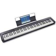 Casio CDP-S110BK Dijital Piyano, 88 Ağırlıklı Tuşlu, Siyah
