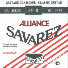 Savarez 540R Alliance Normal Tension Classic Rouge Klasik Gitar Teli
