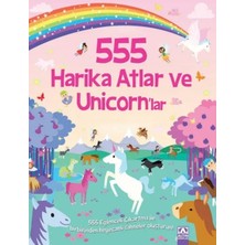 Elivora 555 Eğlenceli Çıkartma - Harika Atlar ve Unicorn’lar