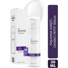 The Purest Solutions 30 ml Kırışıklık Görünümünü Azaltan Yaşlanma Karşıtı Peptit Serum - Tüm Cilt Tipleri İçin