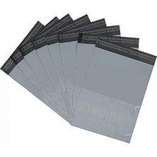 Cepli Gri Kargo Poşeti 1000 Adet, 24 cm x 30 cm x 5 cm