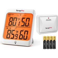 Thermopro TP63C Iç ve Dış Mekan (Sensörlü) Dijital Sıcaklık ve Nem Ölçer