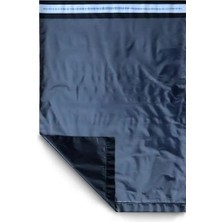 Siyah-Şeffaf Kargo Poşeti 24X30+5 cm - 100 Adet
