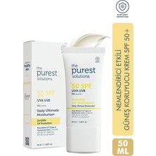 The Purest Solutions, Yüksek Koruma ve Nemlendirici Etkili Güneş Koruyucu Krem SPF 50, 50 ml
