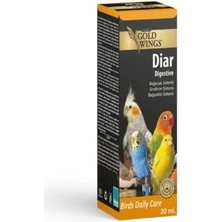 Gold Wings Premium-Sindirim Sistemi Papağan ve Kuş Vitamini