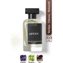 ILLUSIONE Arwen EDP Erkek Parfüm 100ml | Vanilya-Odunsu-Baharatlı | Lavanta, Safran, Amber, Paçuli