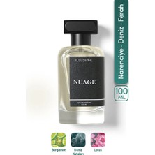 ILLUSIONE Nuage EDP Erkek Parfüm 100ml | Narenciye-Marin-Fresh | Deniz, Bergamot, Narenciye, Amber