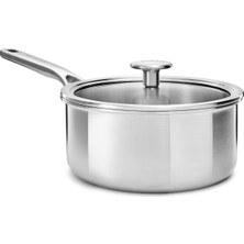 Kitchenaid 3-Kat Paslanmaz Çelik Sos Tenceresi 18 cm / 2,13 L