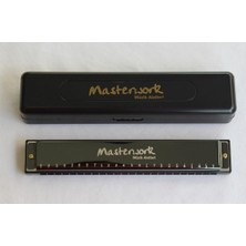 Masterwork Mızıka (24 Delikli C Mızıka Kutulu ve Temizleme Mendilli) Harmonica