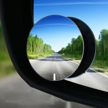 Optana 360 Derece Ayarlanabilir Çerçevesiz Ayna Oto Araba Kör Nokta Aynası Dış Dikiz Ilave Ko