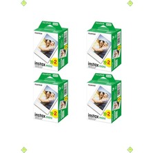 Fujifilm Instax Mini 12 11 10 Uyumlu Film 4'lü Set 80 Poz