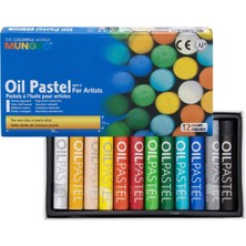 Mungyo Mop-12 Pastel Boya, 12 Renk