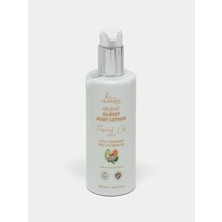 Helens' Glossy Body Işıltılı Vücut Losyonu, Tropical Oil Serisi, Vita 7 Shimmer Pro-Vitamin B5,