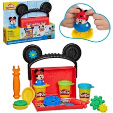 Play-Doh Disney Junior Mickey Mouse Clubhouse, On-The-Go Garaj Mickey Mouse Oyun Seti, Çocuklar Iç