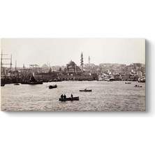 Eski Istanbul Denizi Tablosu 100 x 50