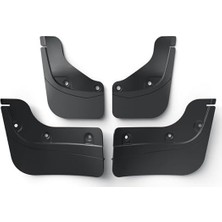 (4'lü Set) T Parts Model Y 2025+ Juniper Çamur Paçalığı, Ön & Arka, 4 Parça, Siyah, Kolay Mo