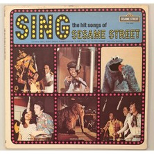 RCA Sesame Street Sing The Hit Songs Of Sesame Street Lp Plak (1974 Dönem Amerika Baskı)